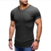 24Fitness V Neck Short Sleeve Design T Shirt 