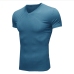 6Fitness V Neck Short Sleeve Design T Shirt 