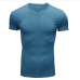 7Fitness V Neck Short Sleeve Design T Shirt 
