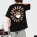 3Funny Graphic Printed Loose Short Sleeve Tee Shirts