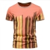 5Leisure Cotton Striped Printed T-Shirts For Men