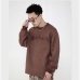 1New Fashion Crew Neck Long Sleeve Embroidery Tee 