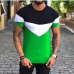 4Pullover Color Blocking Summer Tees For Men