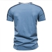 3Sporty Casual Short Sleeve Round Neck T Shirt