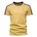 6Sporty Casual Short Sleeve Round Neck T Shirt