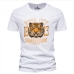 1Street Animal Letter Print Design T Shirt