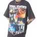 1Vintage Fashionable Round Neck Printed T-Shirt