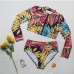9Plus Size Digital Printing Two Piece Bikinis