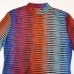 6 Gradient Color Striped Plus Size Dresses For Women