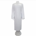 14Plus Size Solid Loose Long Sleeve Maxi Dress