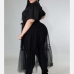 9Women Chiffon Plus Size Dress