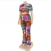 12Street Printed 2 Piece Pant Sets For Women