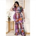 3Street Printed 2 Piece Pant Sets For Women