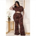 7Street Printed 2 Piece Pant Sets For Women