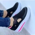 3 Leisure Time Gauze Patchwork  Round Toe Women Flats