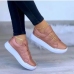 4 Leisure Time Pure Color Flat Shoes