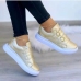 5 Leisure Time Pure Color Flat Shoes