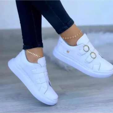  Leisure Time Pure Color Flat Shoes