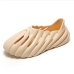 11 Leisure Time Ripped Round Toe Slip On Shoes