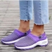 4Casual Black Sports Solid Slip On Shoes 