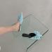 3Fashion Solid Bowtie Pointed Thin Heels Out Door Shoes