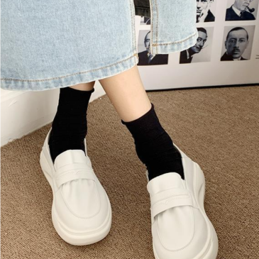 Fashion Solid Slip-On Flat Heel Out Door Shoes