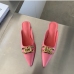 8Street Pointed Toe Metal Patch Flats