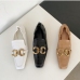 6Trending Metal Chain Ladies Slip On Shoes