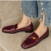 1Versatile Square Toe Comfy Flats