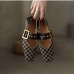 6Vintage Plaid Mary Jane Flats For Women