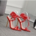 6 PU  Sexy Pointed Ankle Strap Heels