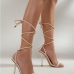 5 Sexy Fashion Square Toe Ankle Strap Heels