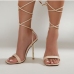 6 Sexy Fashion Square Toe Ankle Strap Heels