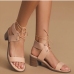 3Fashion Chunky Women Heeled Sandals