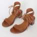 6Fashion Chunky Women Heeled Sandals