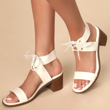 Fashion Chunky Women Heeled Sandals