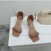 6Korean Style New Square Toe Stiletto Ladies Sandals