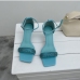 8Korean Style New Square Toe Stiletto Ladies Sandals