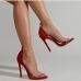 16Sexy Transparent Strap Womens Open Toe Heels