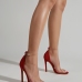 1Sexy Transparent Strap Womens Open Toe Heels