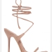 4Square Toe Women Ankle Strap Heels