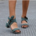 4Street Bow Design Chunky Roman Style High Heels