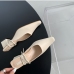 12Summer Solid Pointed Ankle Strap Sandals 