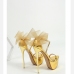 5Latest Stiletto Bow Comfy Platform High Heels