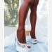 12Stylish Lace Peep Toe Super High Platform Heels