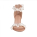 4 Sexy Faux Pearl Zipper High Heels Women