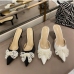 13Bow Faux Pearl Pointed Toe Stiletto Heels