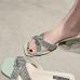 11Fashion Beach Hollowed Out Low-Heeled Slippers