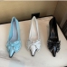 8Fashion Rhinestone Bow Womens Stiletto Heels