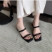 4Fashion Summer Chunky Slip On Slippers